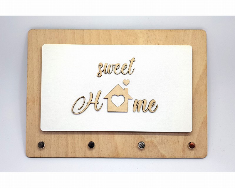 Věšák na klíče Sweet Home